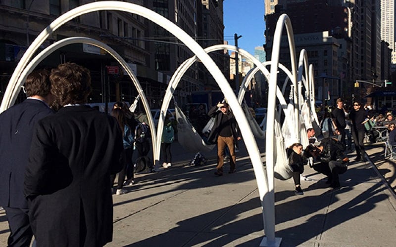 Fabric Images, Inc.® Collaborates In Fabrication Of Flatiron Sky-Line Installation In New York