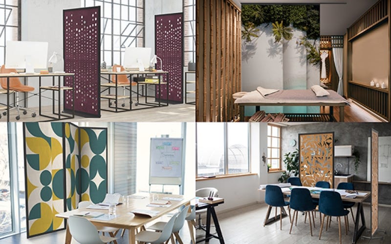 Fabric Images, Inc.® Introduces Four New Acoustical Partition Products