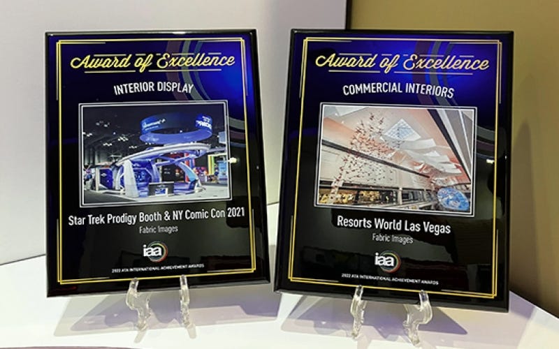 Fabric Images, Inc.® Wins Two International Achievement Awards