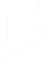 Exposure Beam 30&rdquo; isometric view line drawing