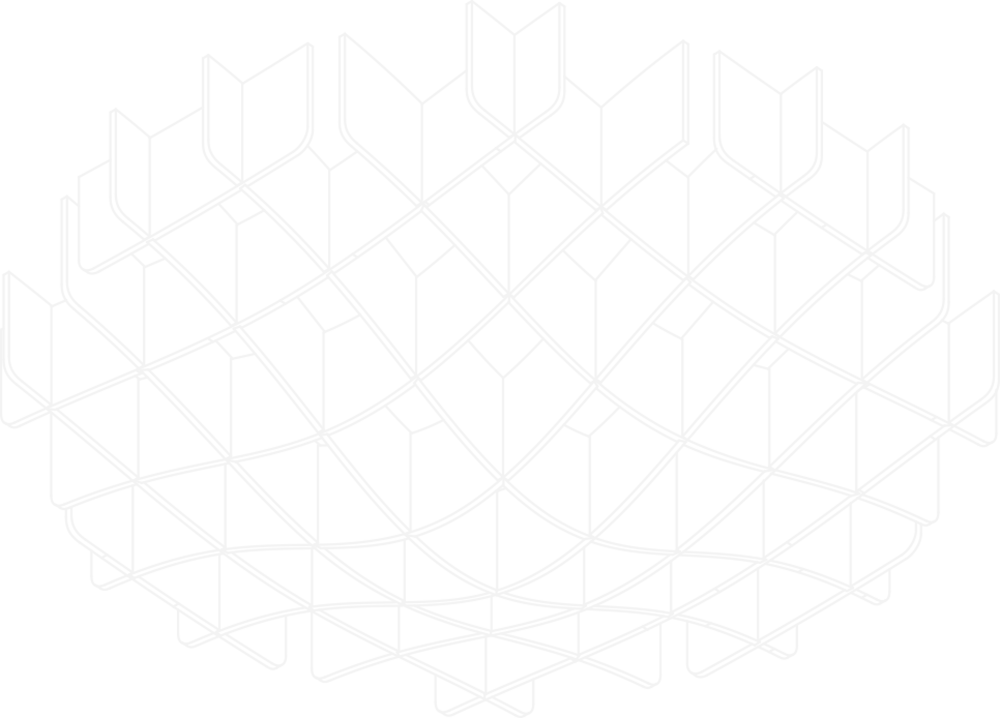 Hatch Round Drop isometric view line drawing