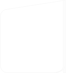 Float desk partition right view line drawing 