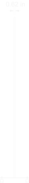 Define mobile partition side view line drawing