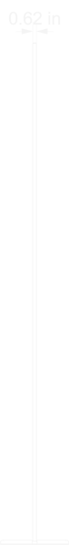 Define standing partition side view line drawing 