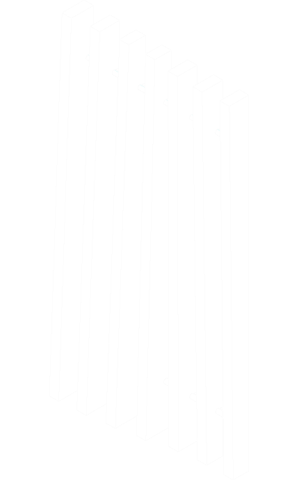Acusti Art Box 36x36 front view line drawing 