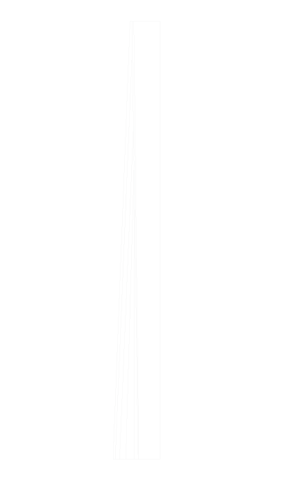 Acusti Art Box 36x36 isometric view line drawing 