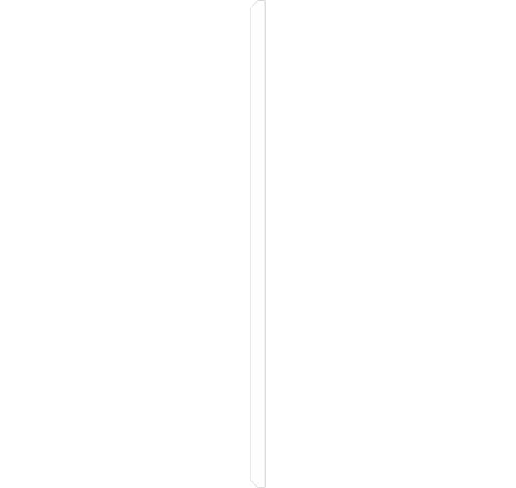 Acusti Art Box 36x36 front view line drawing 