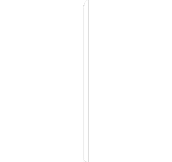 Acusti Art Box 36x36 front view line drawing 