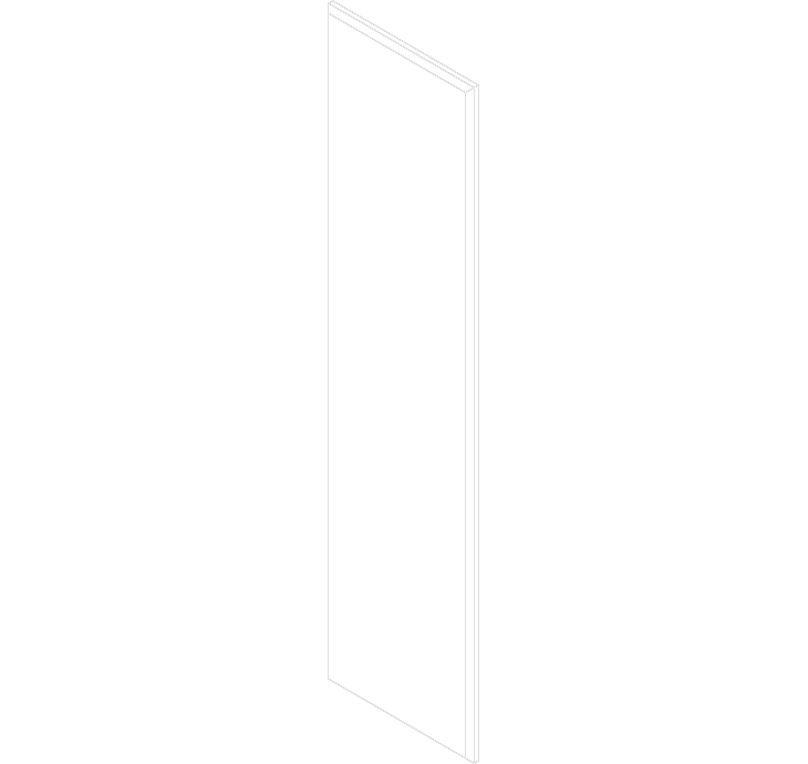 Acusti Art Box 36x36 front view line drawing 
