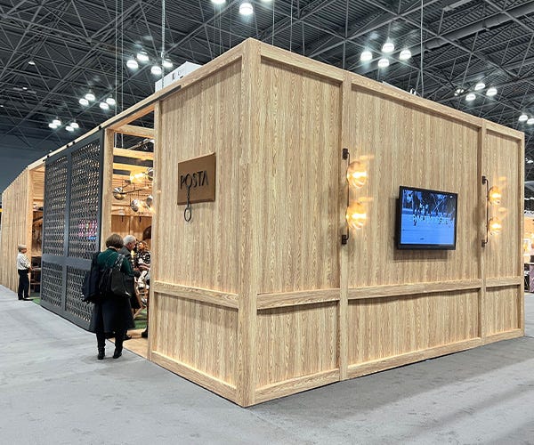 Acoustic exhibit space for BDNY 2022