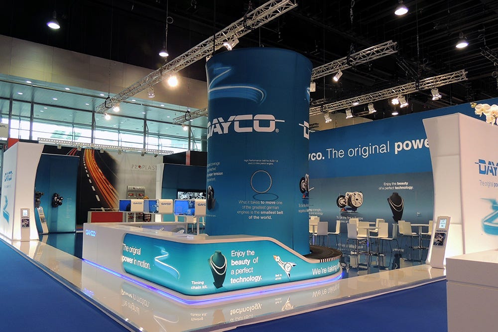 Dayco modular exhibit design