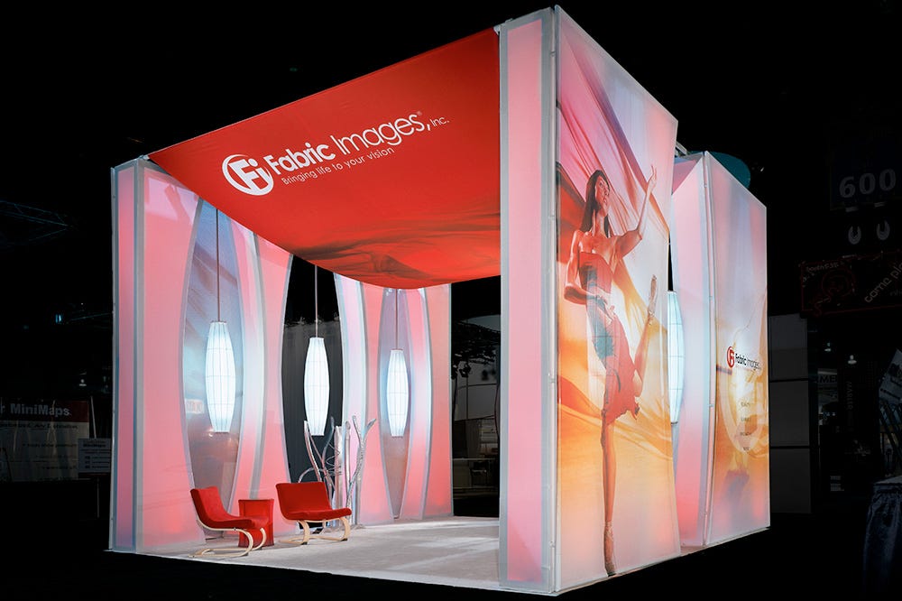 Fabric architecture exhibit design 
