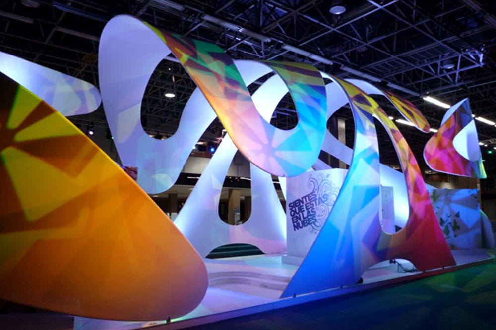 Jalisco fabric architecture exhibit design