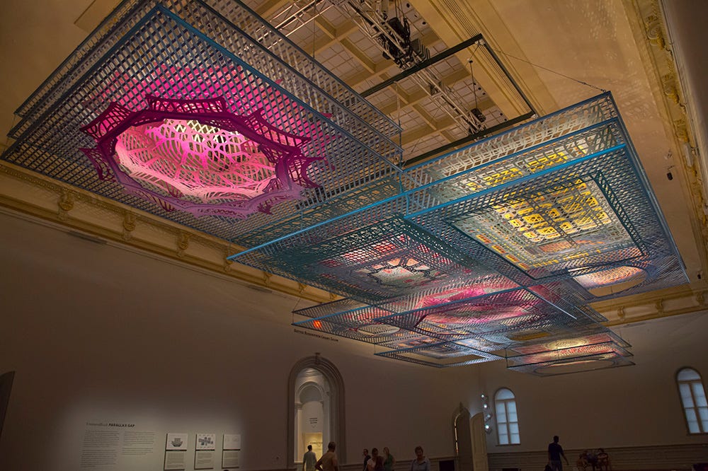 Parallax Gap custom ceiling canopy