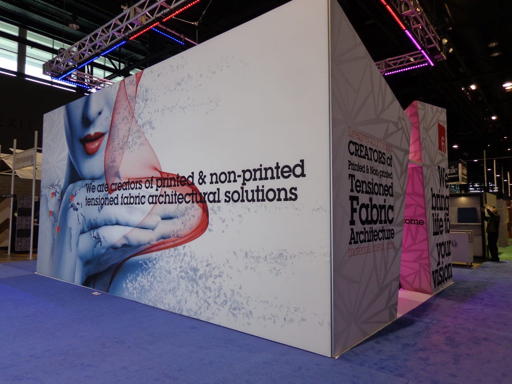 Superwide XL 15ft dye sublimation printing on textiles in-house